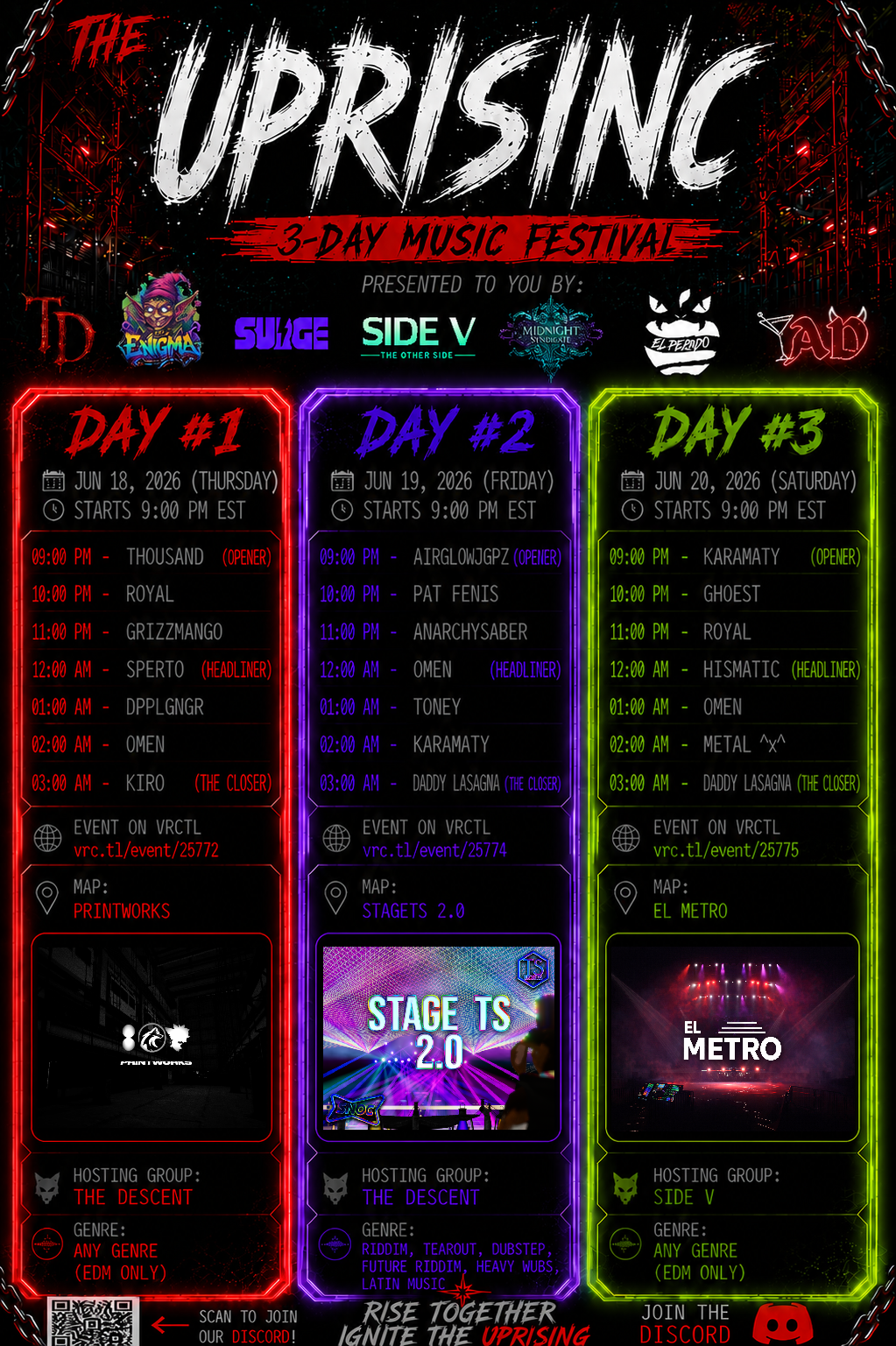 The Uprising Music Festival Day 2