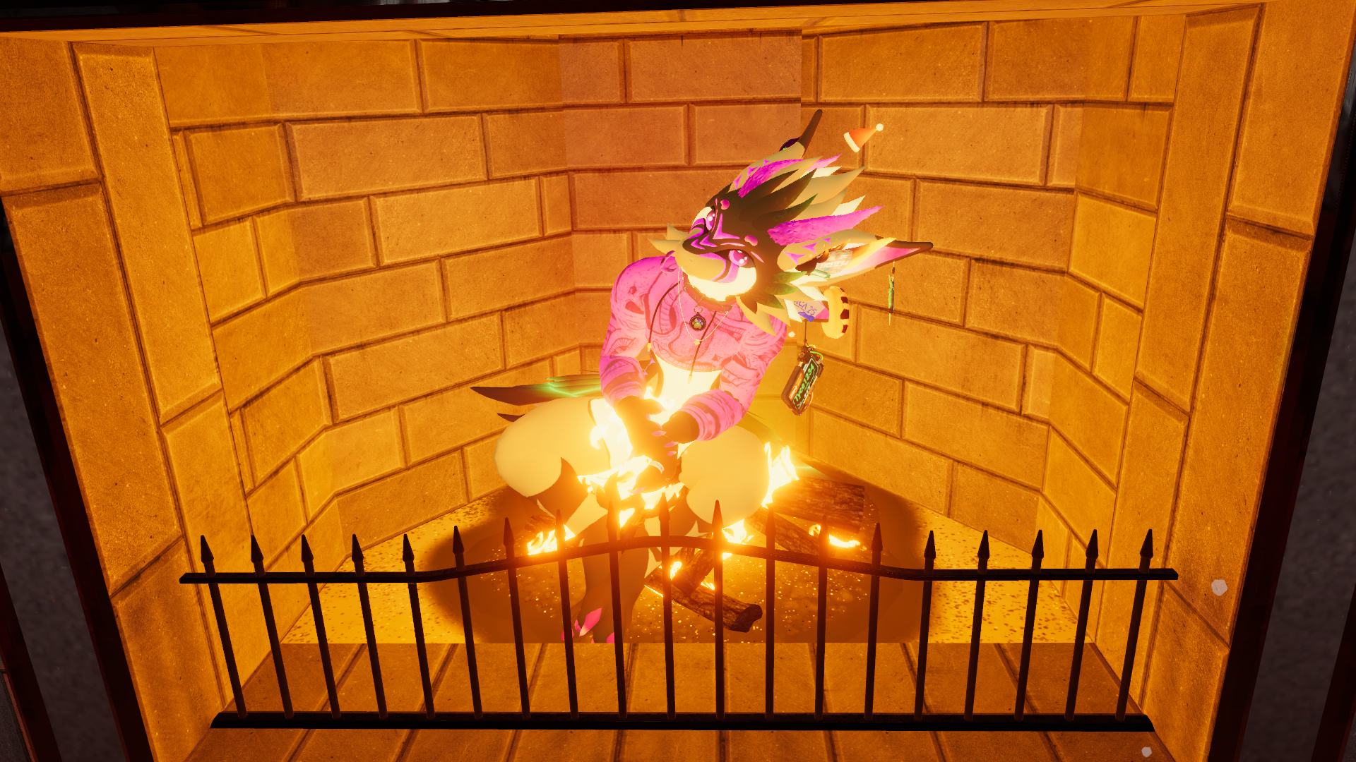 Little bit toasty in there