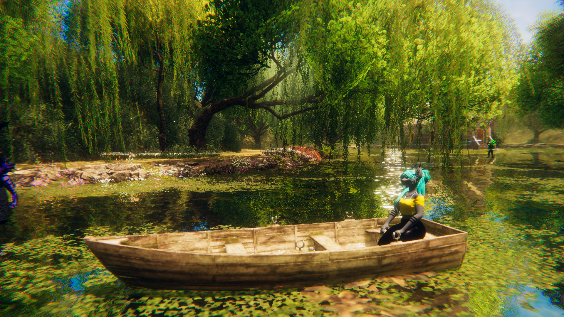 Bro forgot his oars