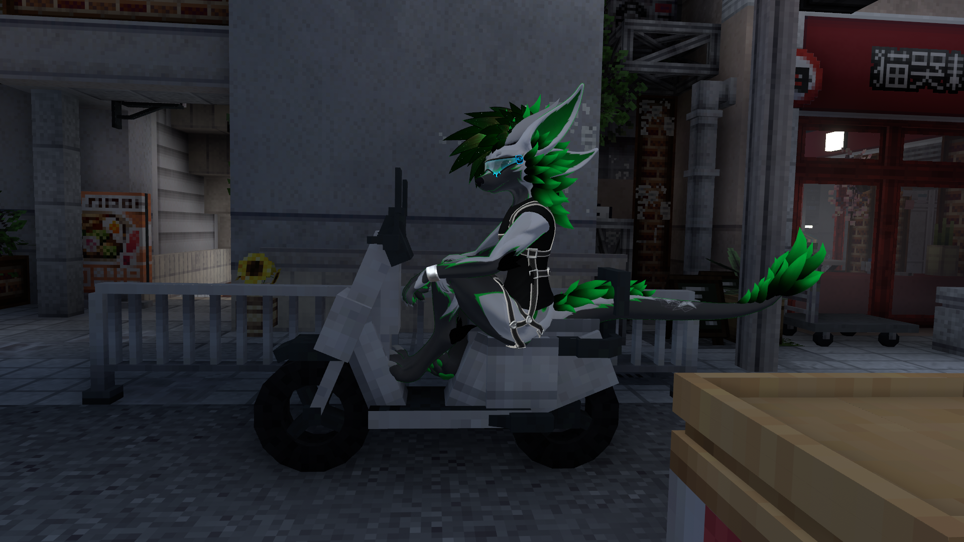 Making his way downtown
