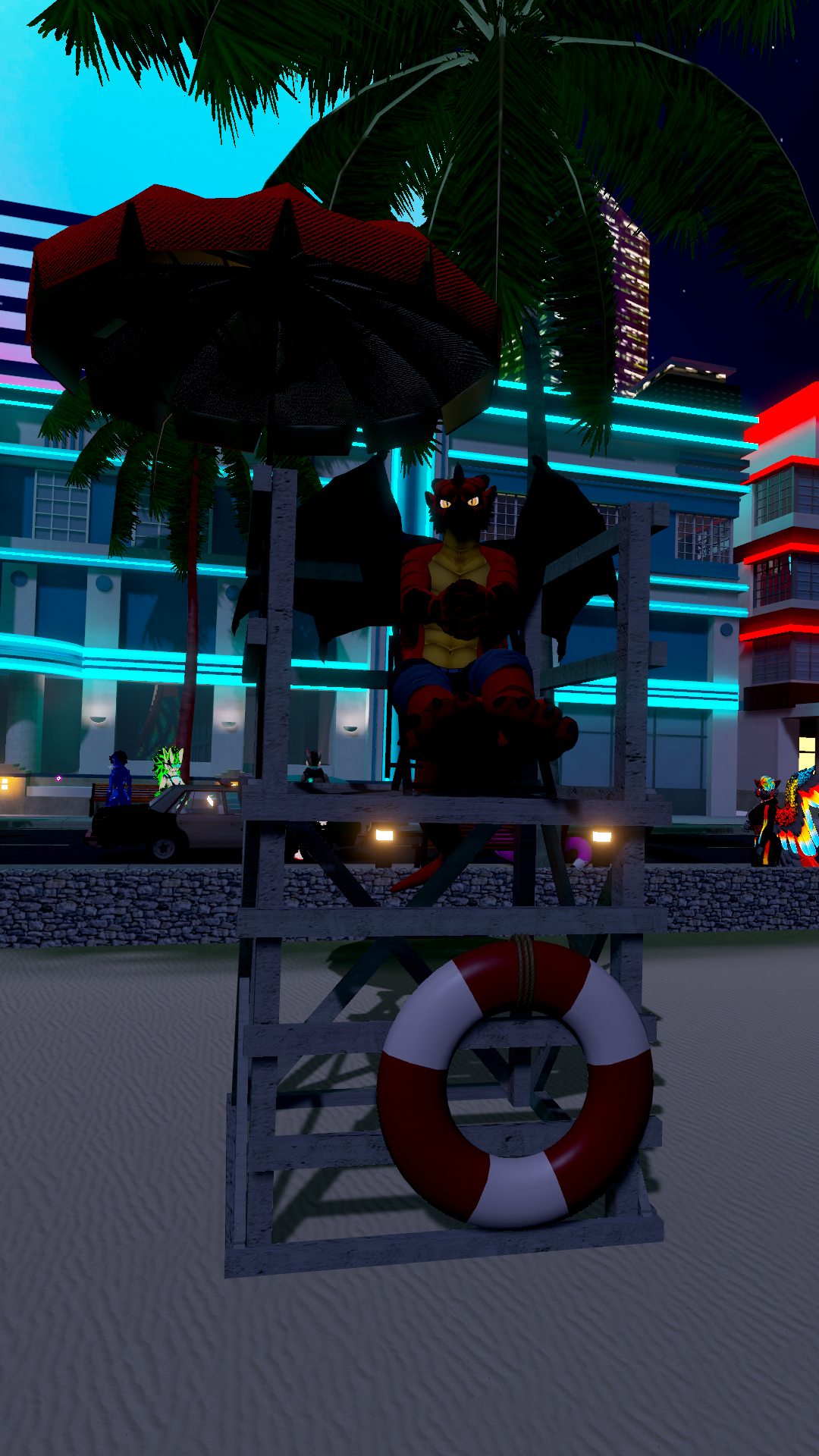 Lifeguard on duty!