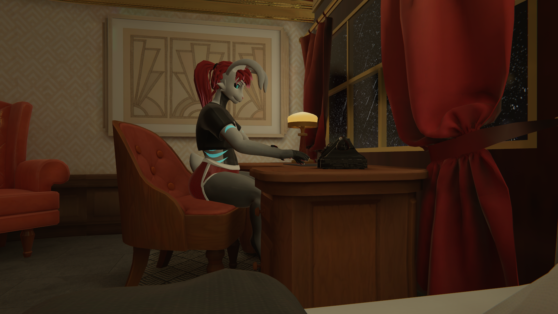 Our new secretary