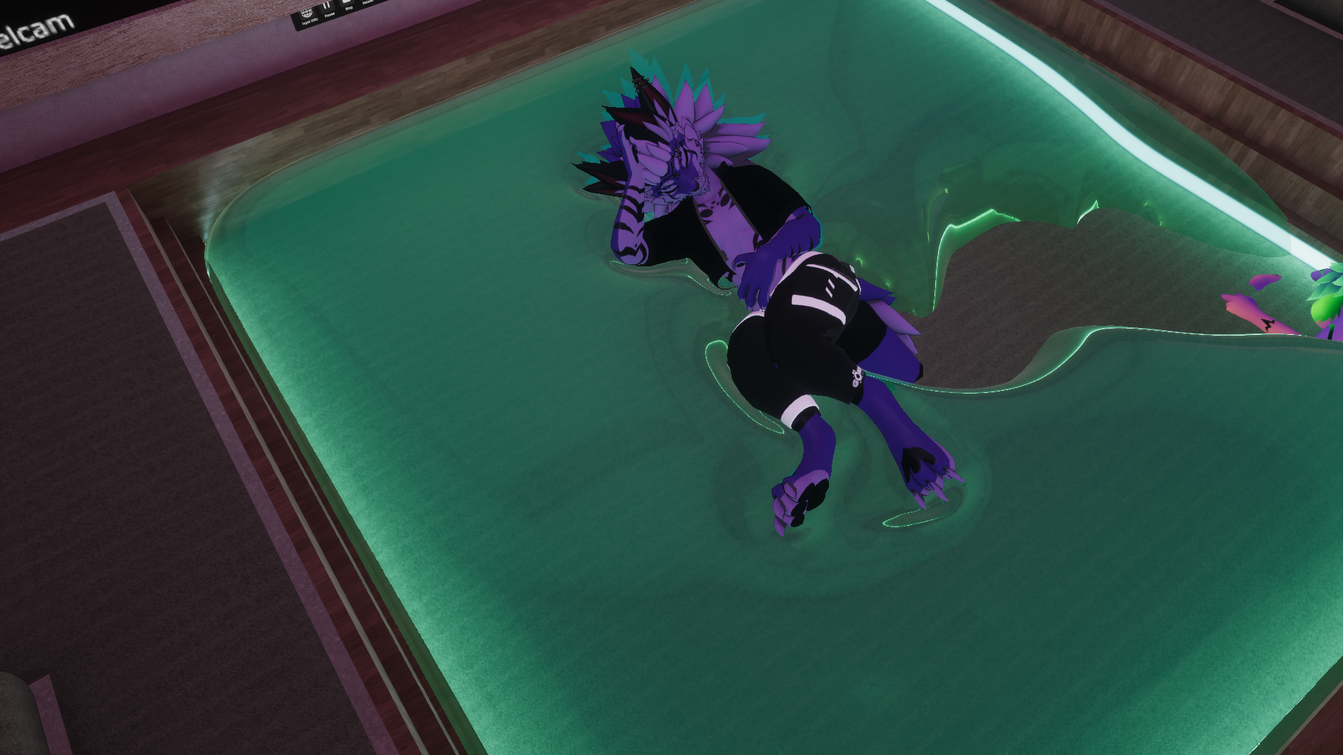 Glue trap catches a victim