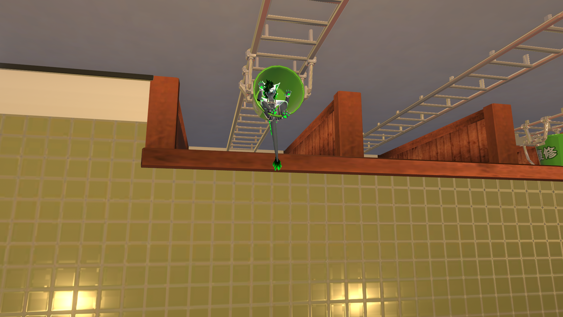 Goober in a bucket