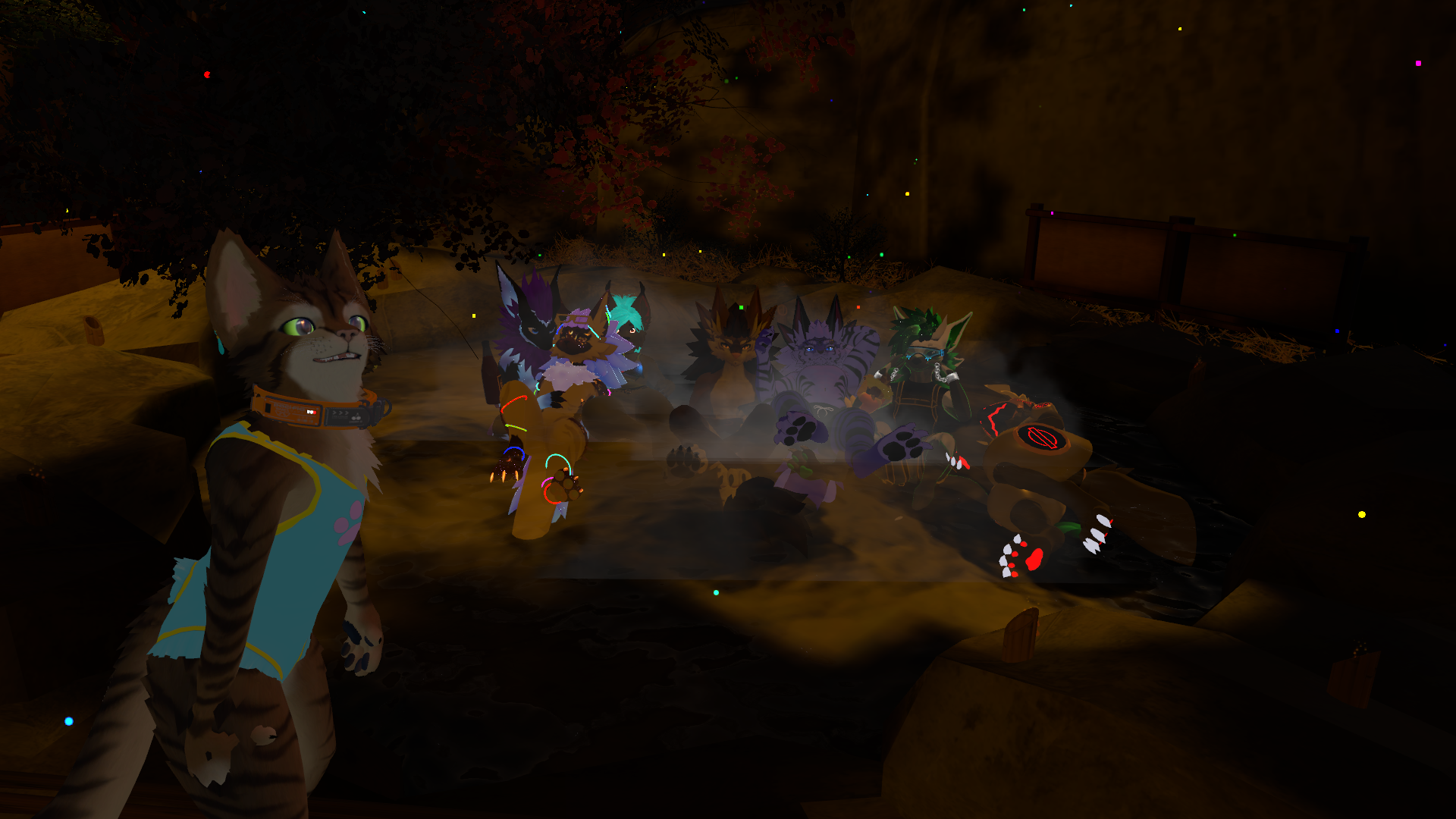 The state of this hotspring