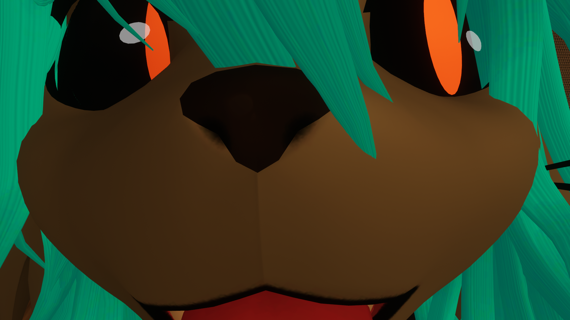 Real close up moment