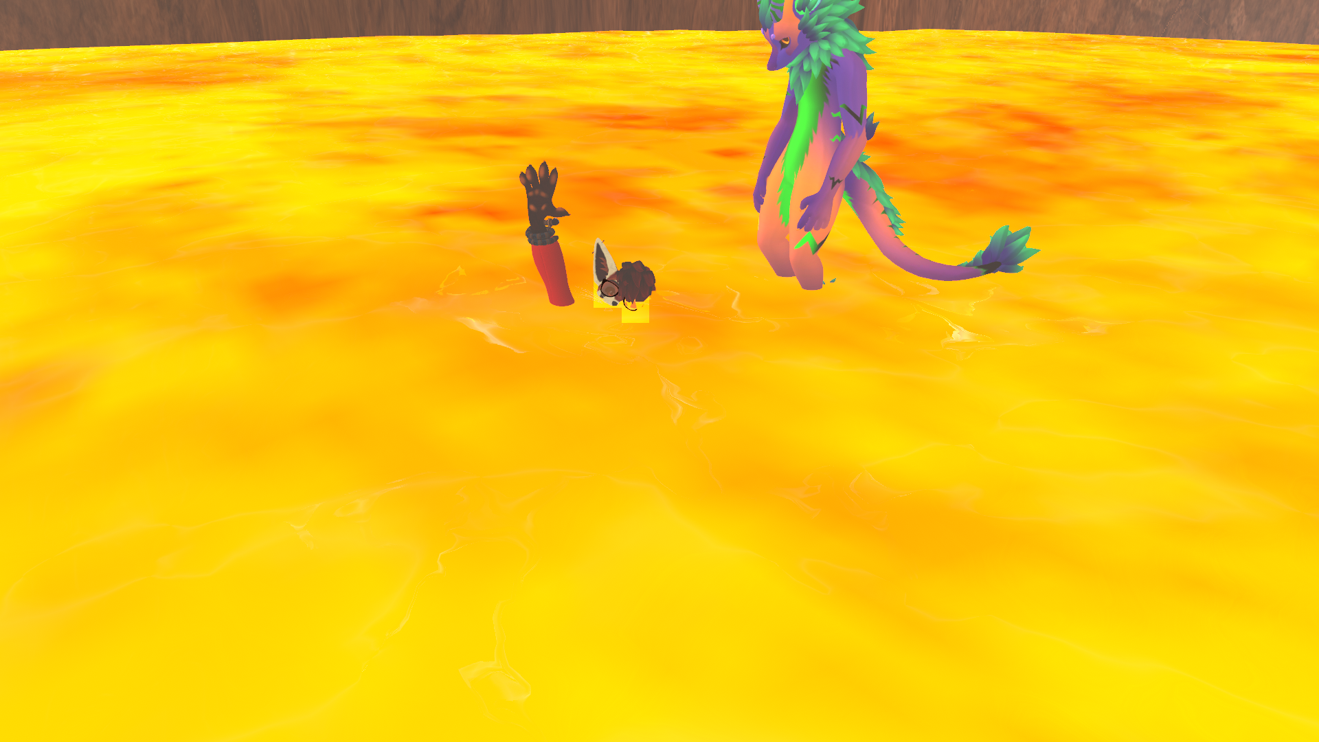 Getting a good taste of the forbidden orange juice